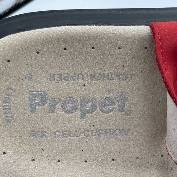 Propet Red BREEZE WALKER 11 - Picture 8 of 11